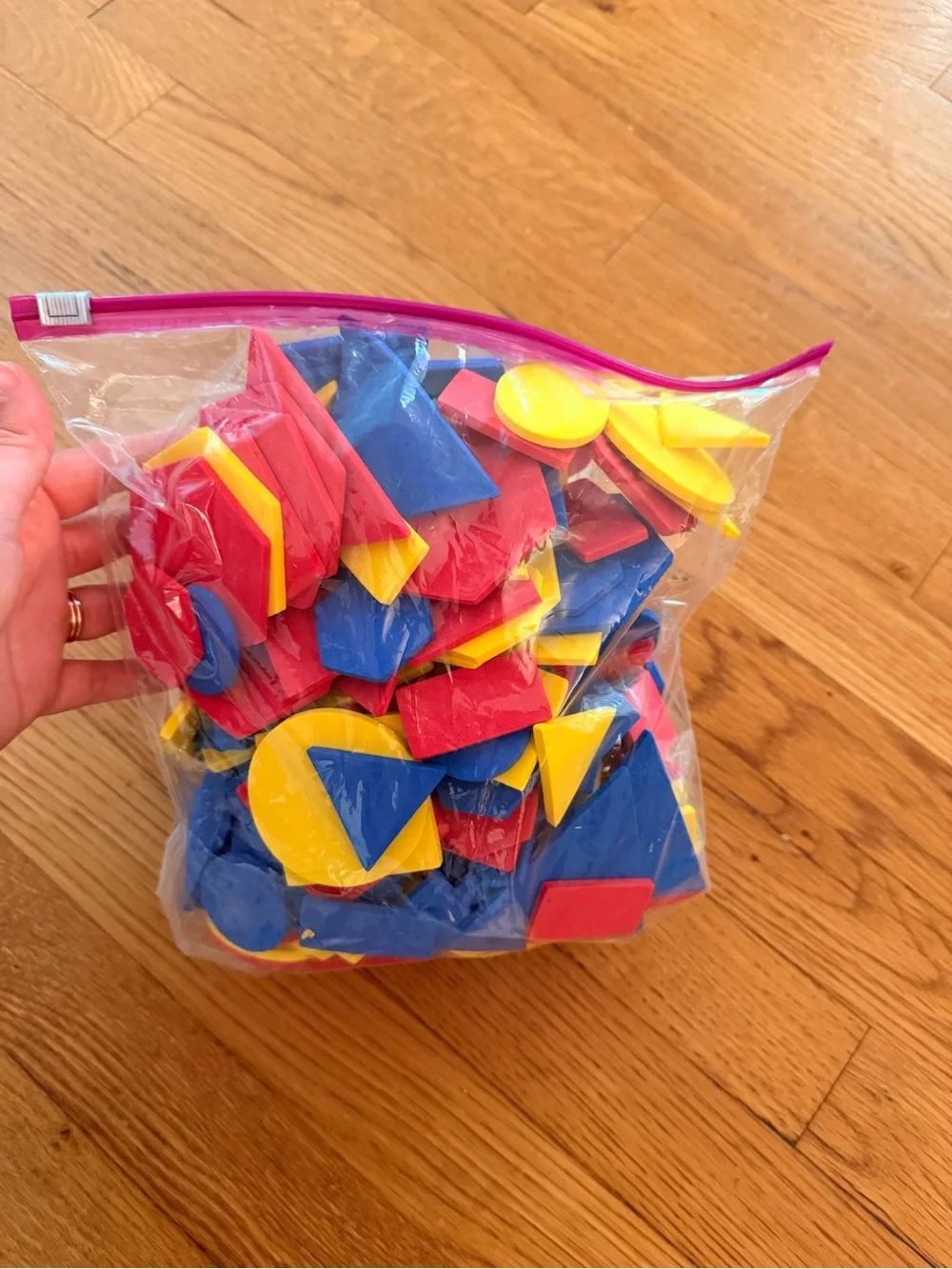 Colorful Geometric Shapes Foam Building for Kids